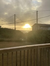 Sunset from the deck