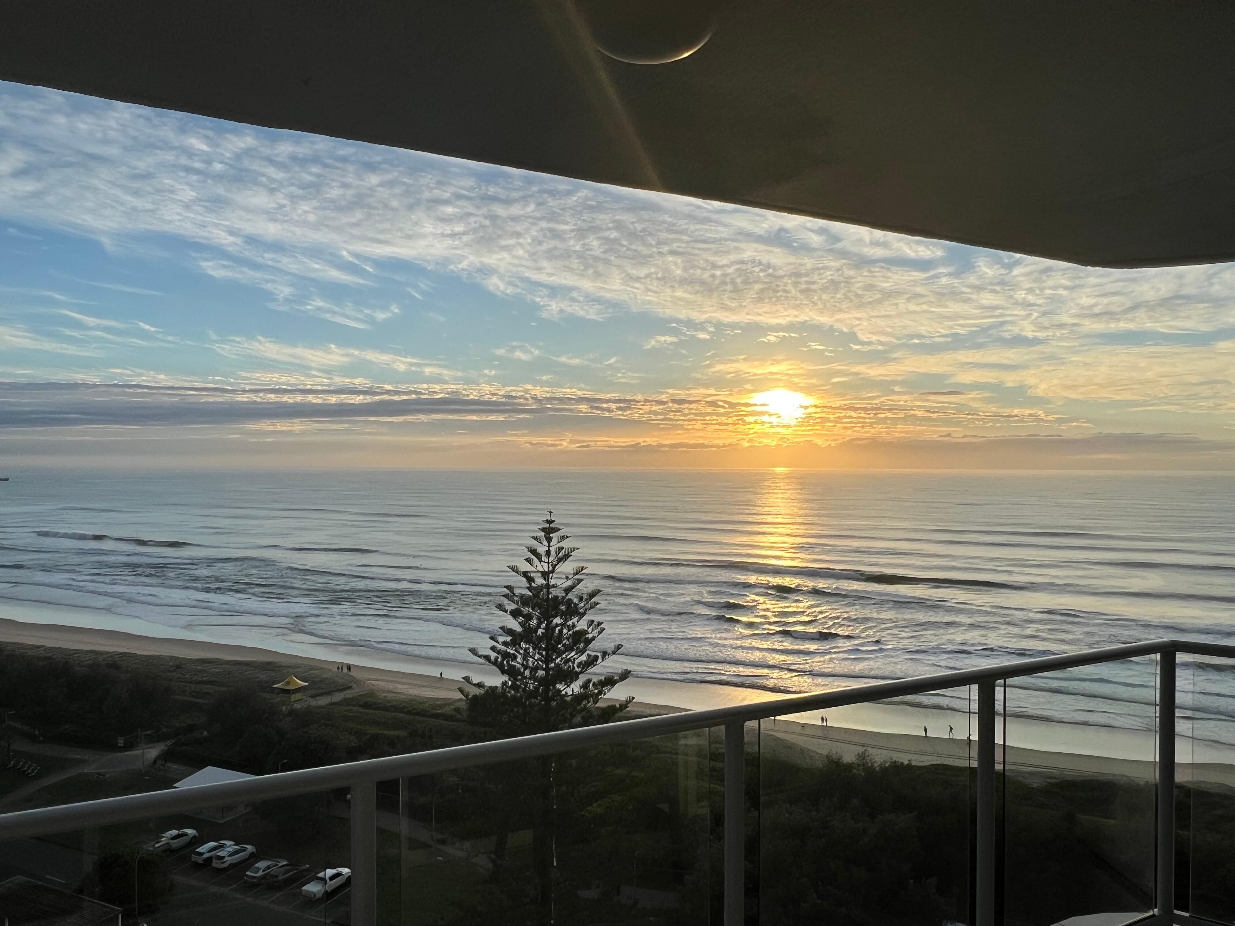 View from balcony