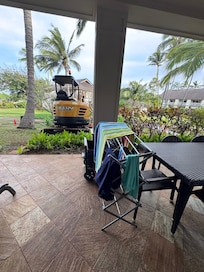 View from the patio