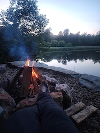 Perfect fire perfect stillness
