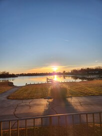 Sunrise at the house