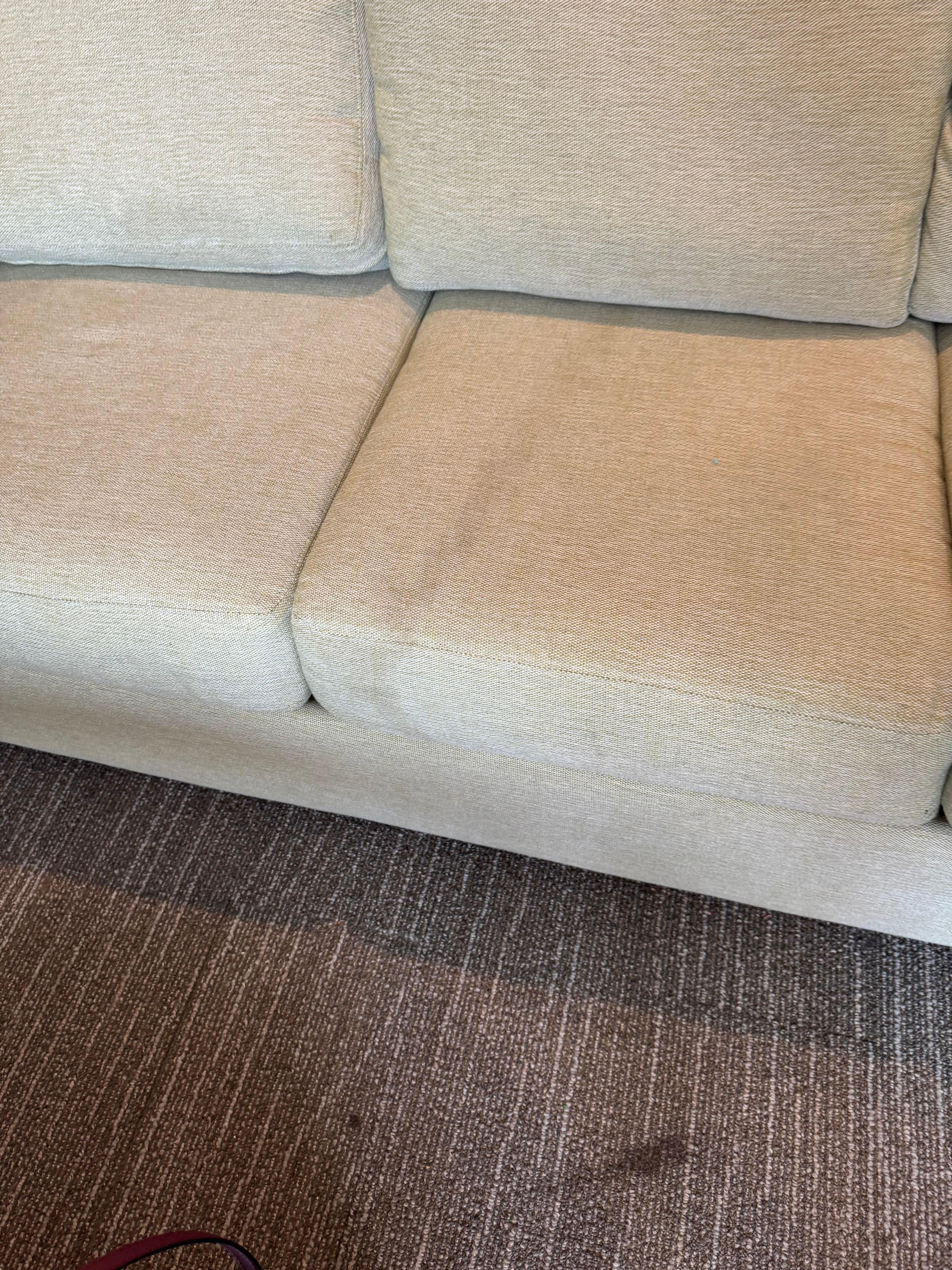 Sofa stains on sectional