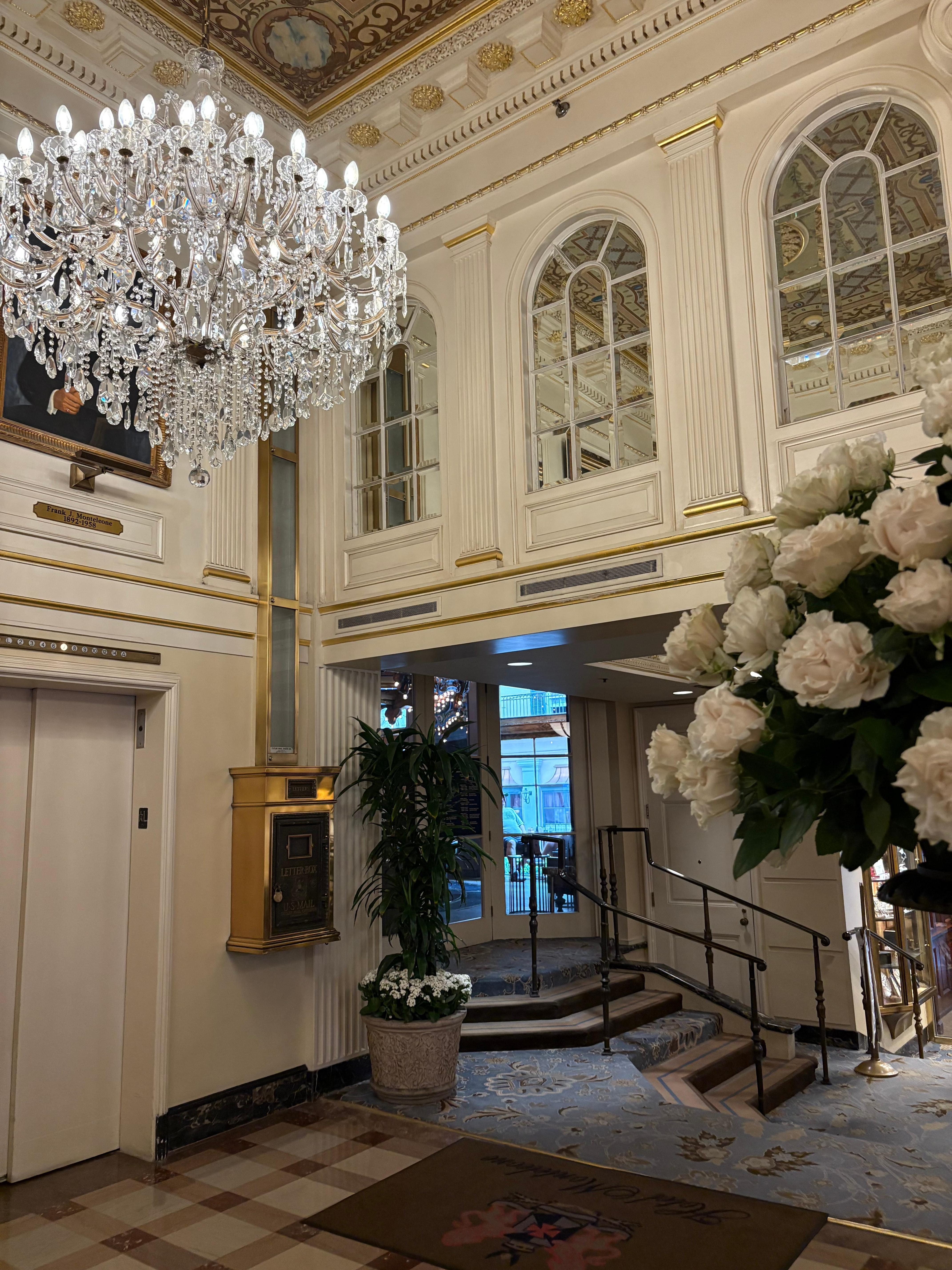 The lobby was beautiful!