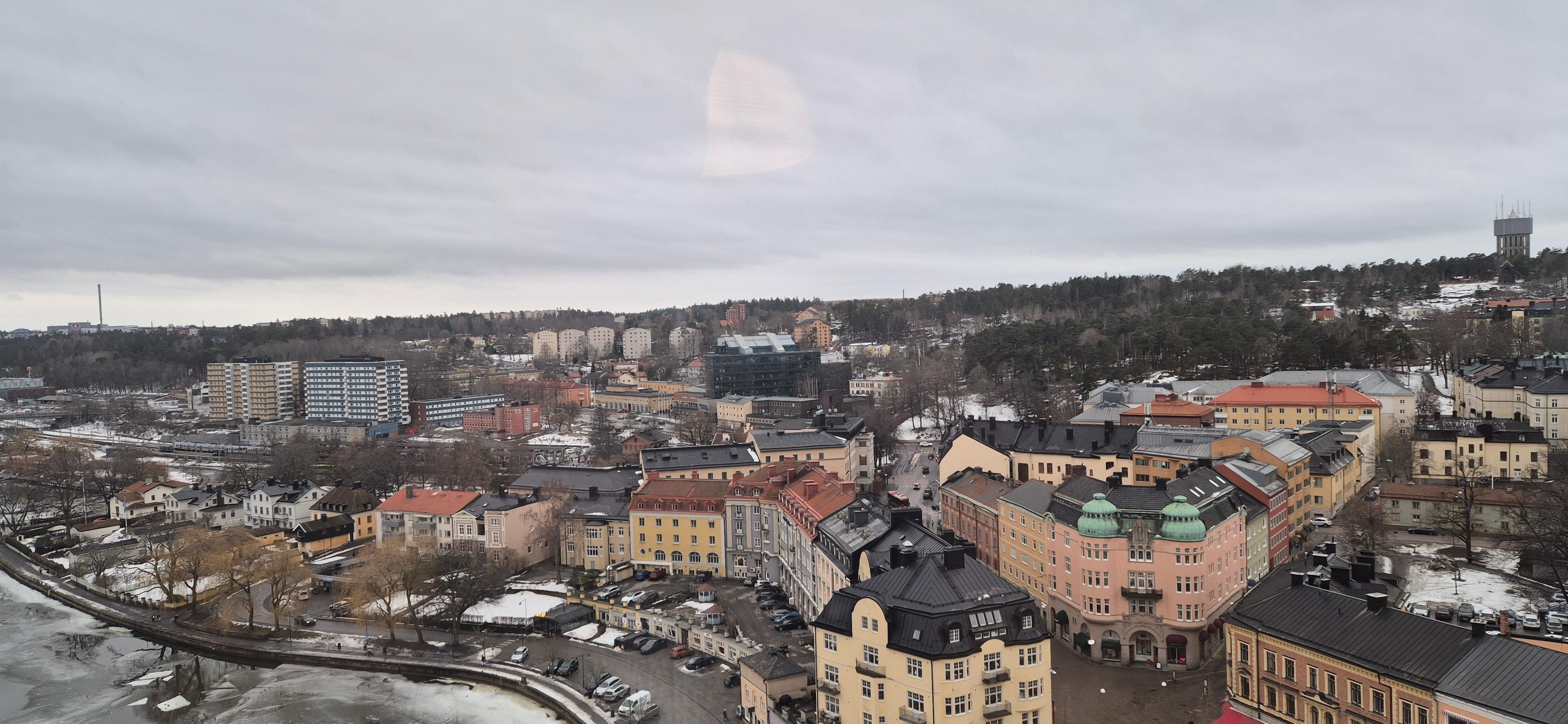 Utsikt från 13e våningen 