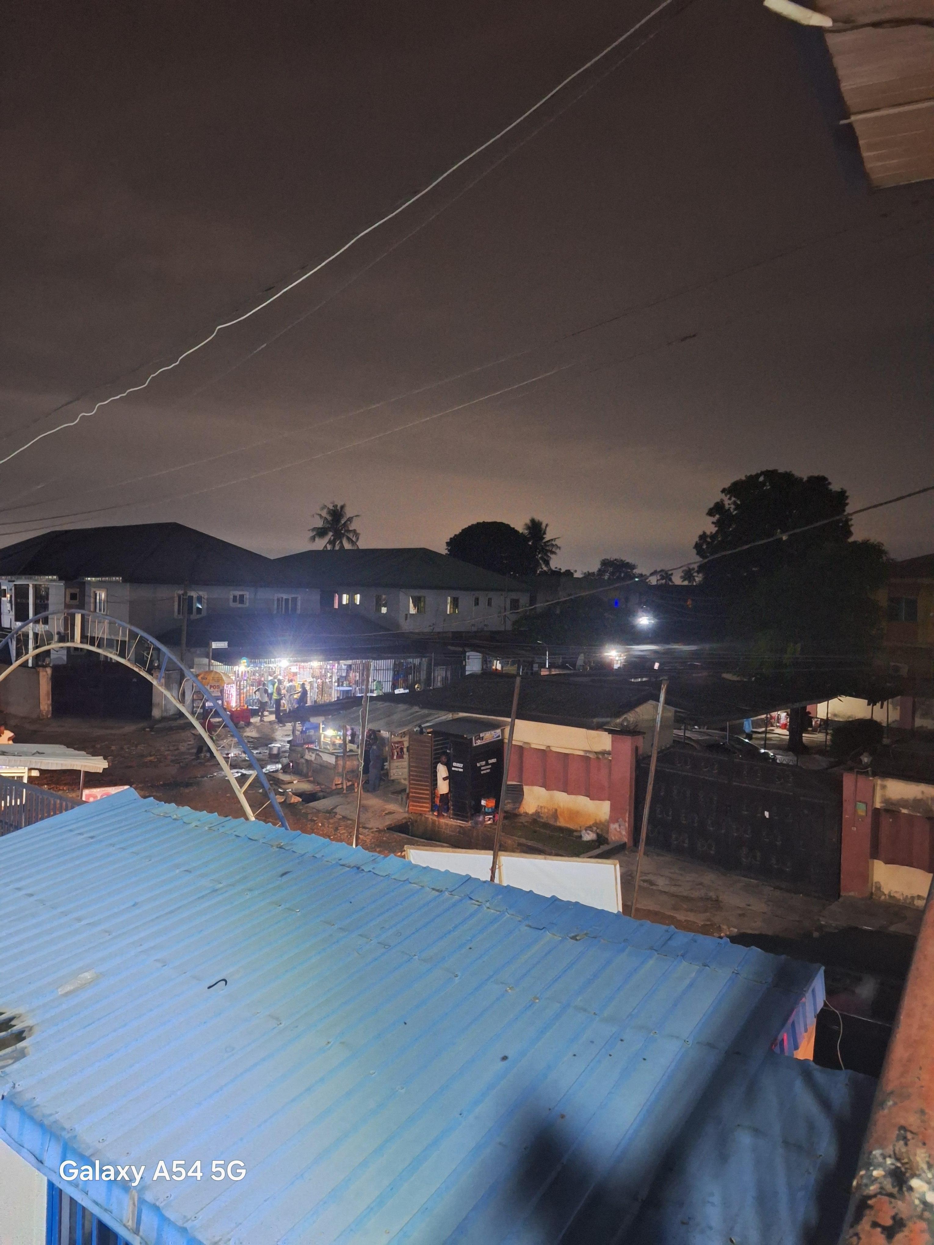 From the top of the steps near the retal hall.