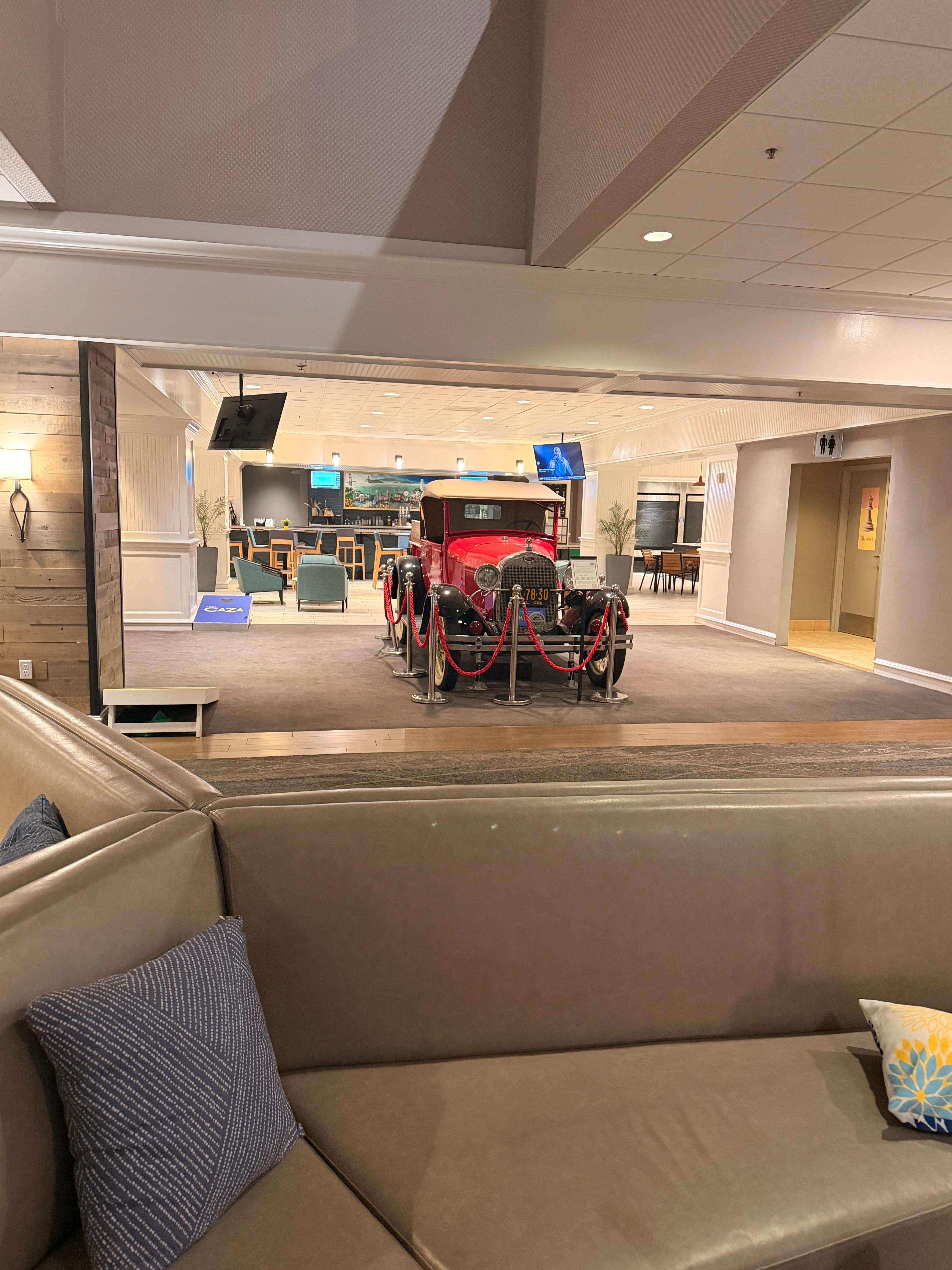 Reception with a whole truck 