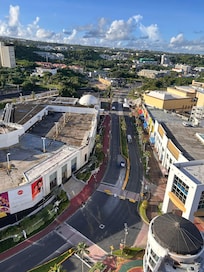 The Main Street by the hotel