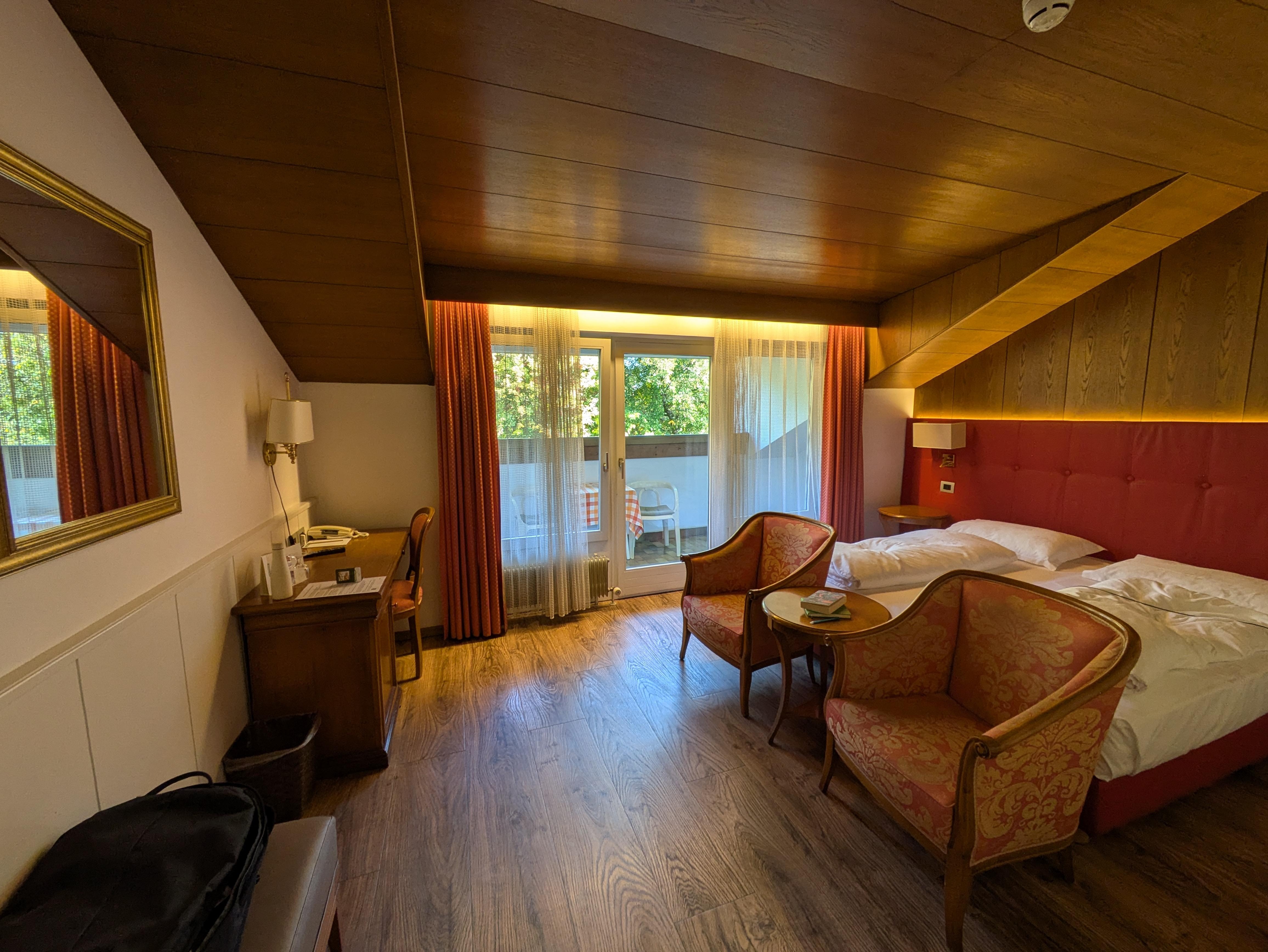 Erfreulich: Kostenloses Upgrade von EZ auf Doppelzimmer