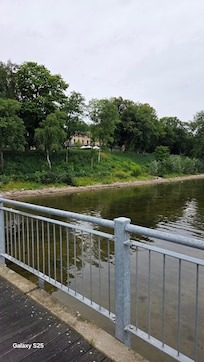 Hotelsicht von der Brücke