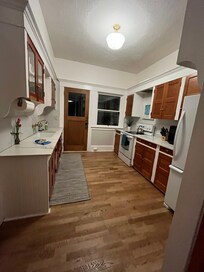 Kitchen was perfect ... perfectly laid out with everything needed.