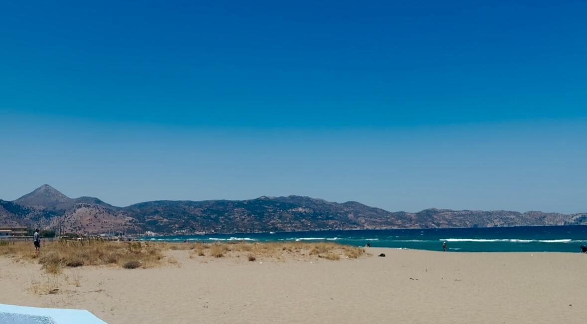Entrance of the beach from the hotel 