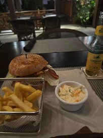 All the food was top quality and served hot with a smile