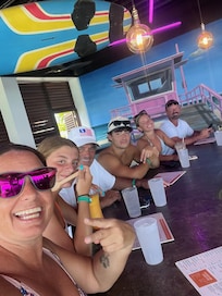 Happy Hour at the Beach Bar