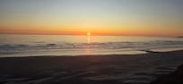 My sunset view on my last night's stay!