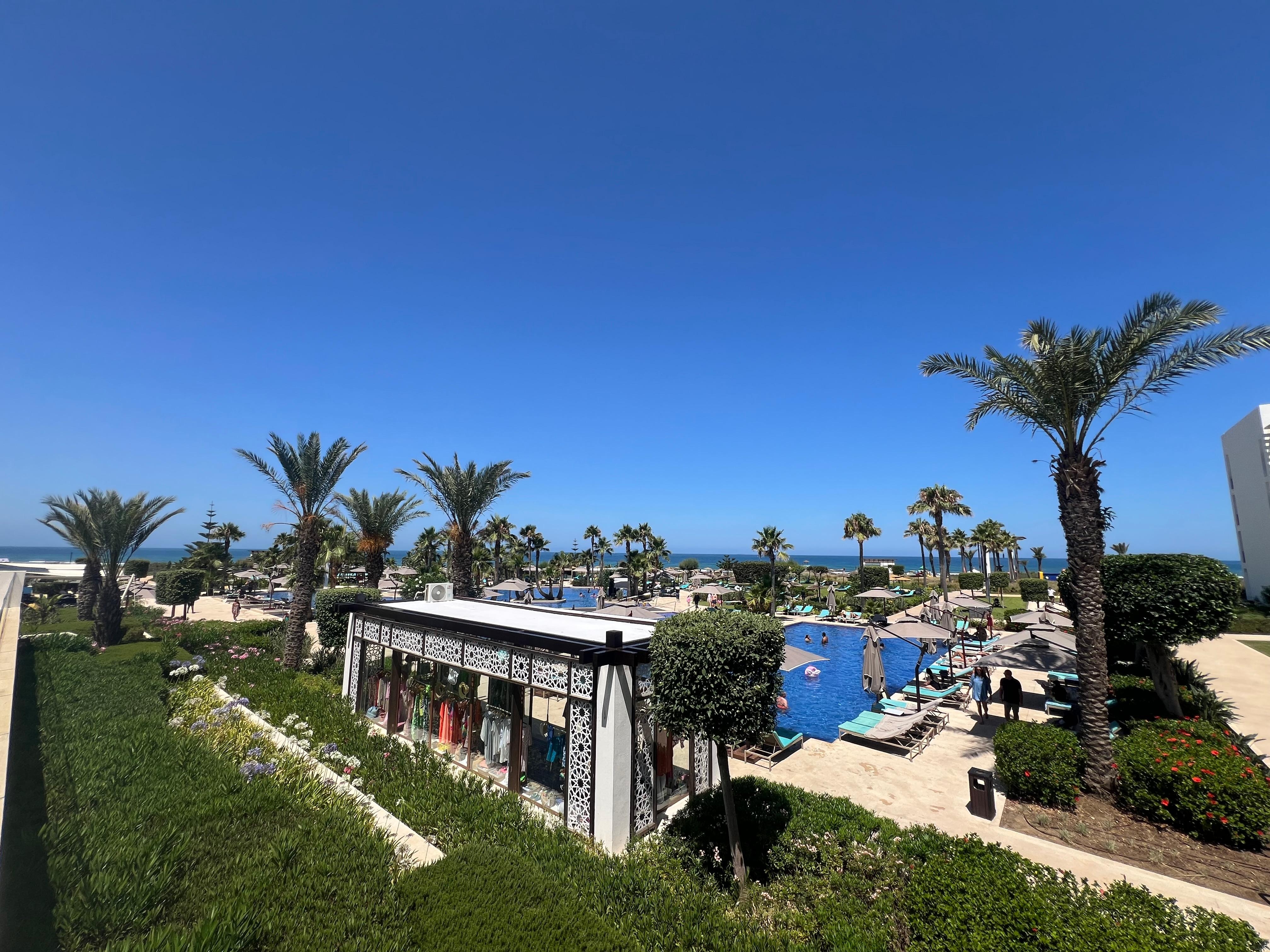 Pool and gardens