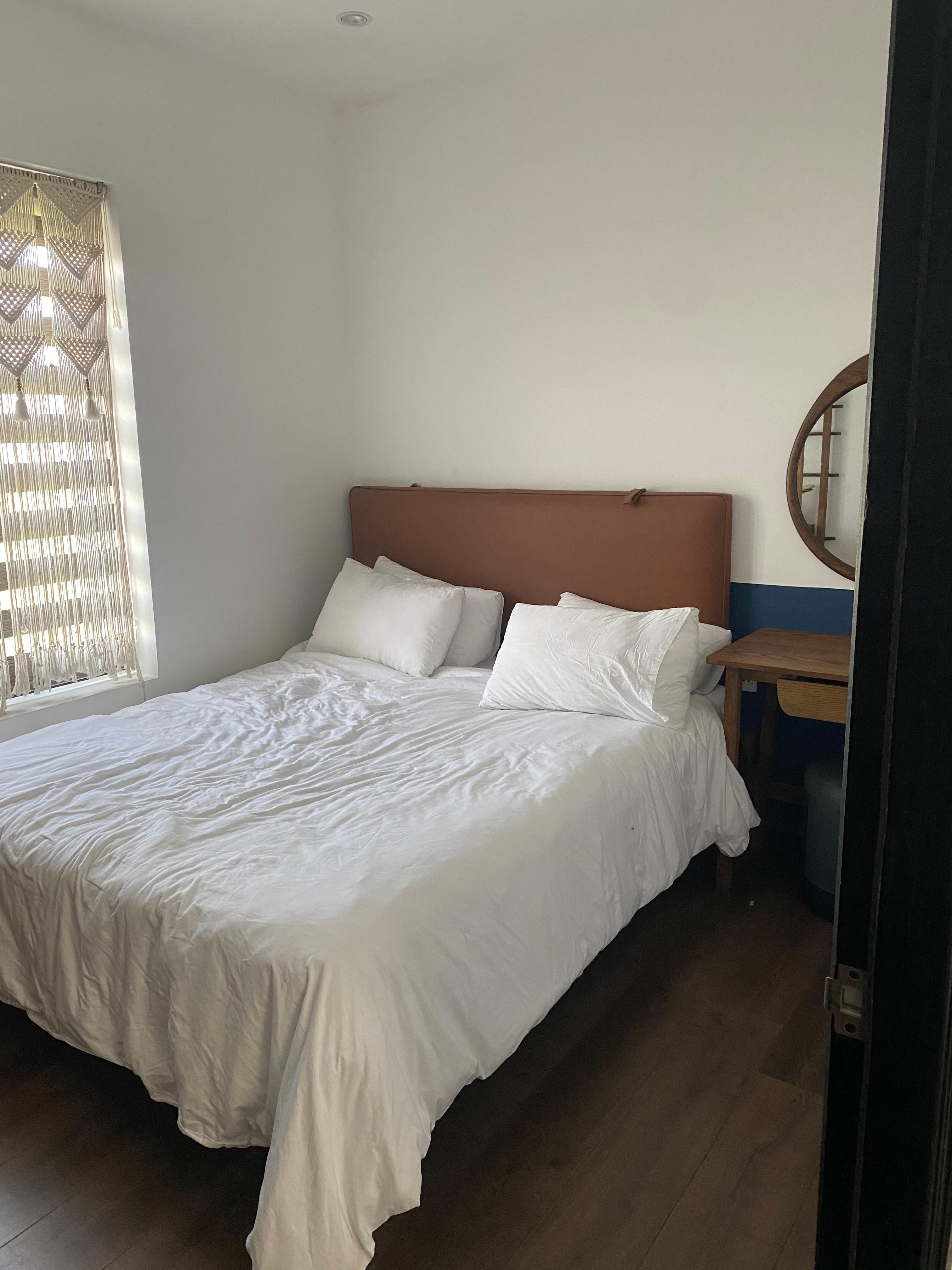 Master bedroom has an ensuite bathroom which has a better shower than the main bathroom. 