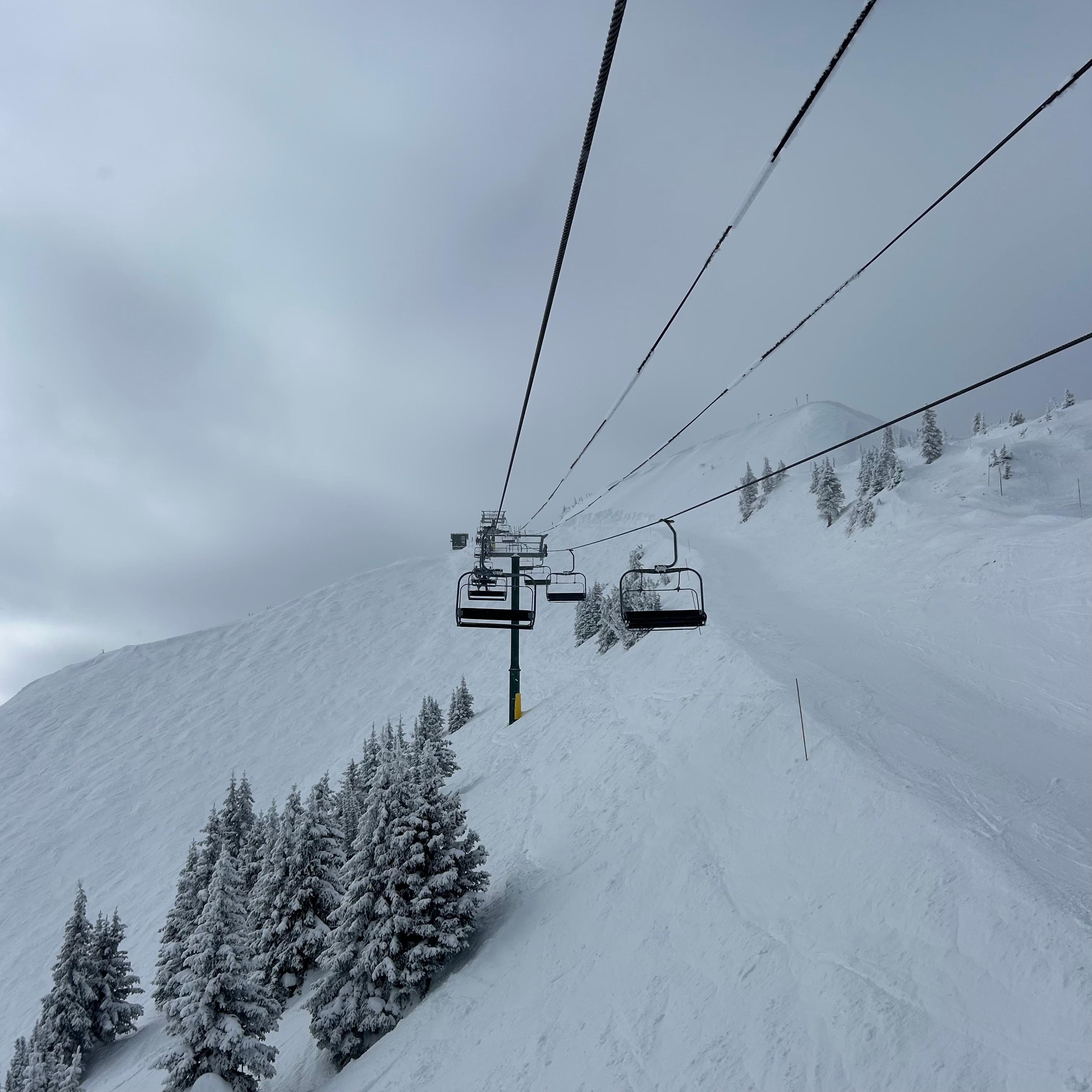 Amazing gondola ride to the top
