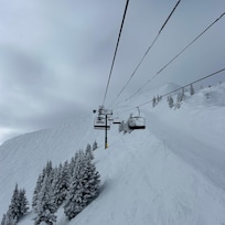 Amazing gondola ride to the top