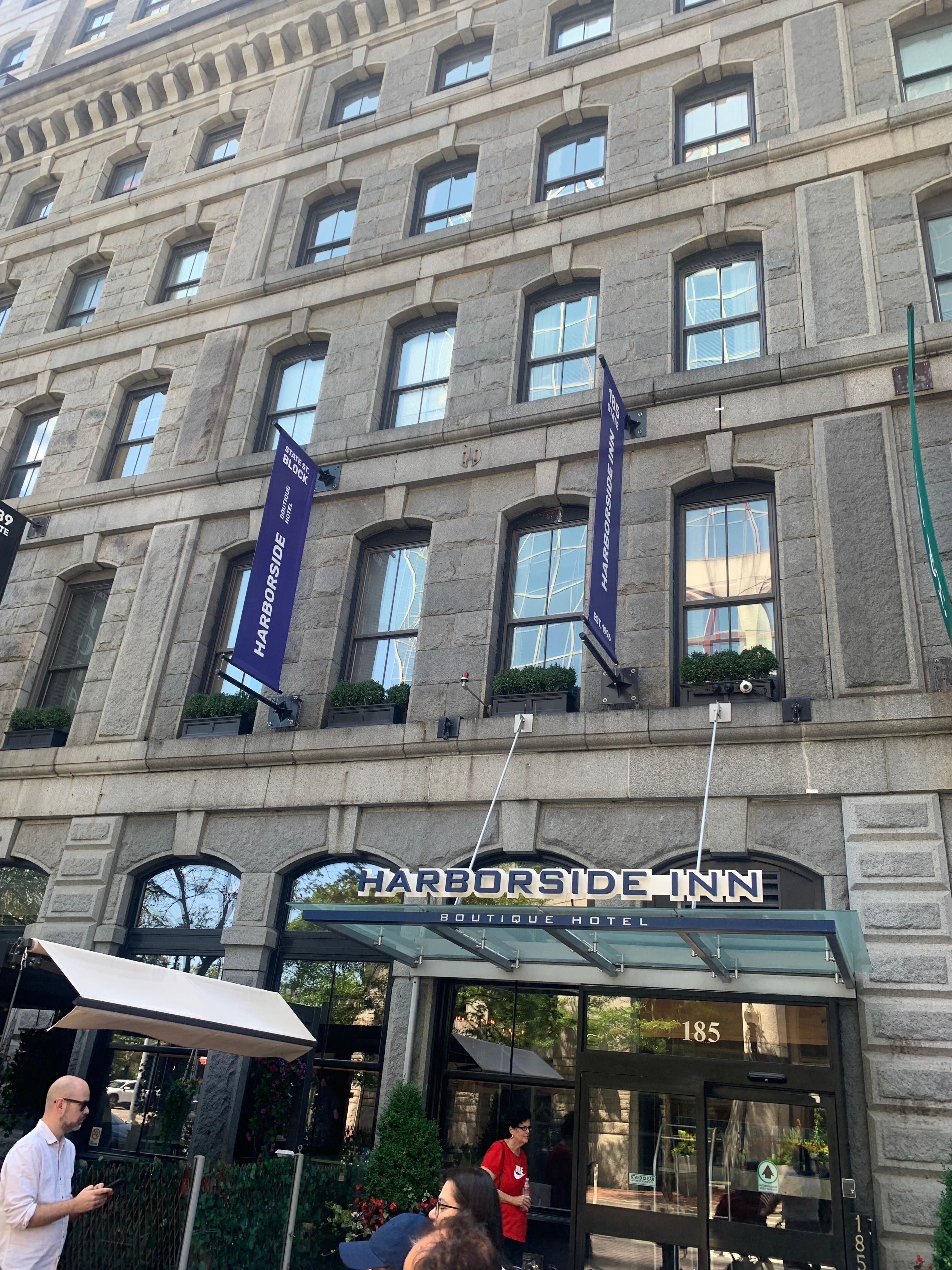 Hotel entrance 