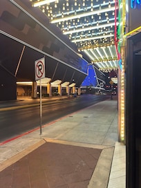 Out front door