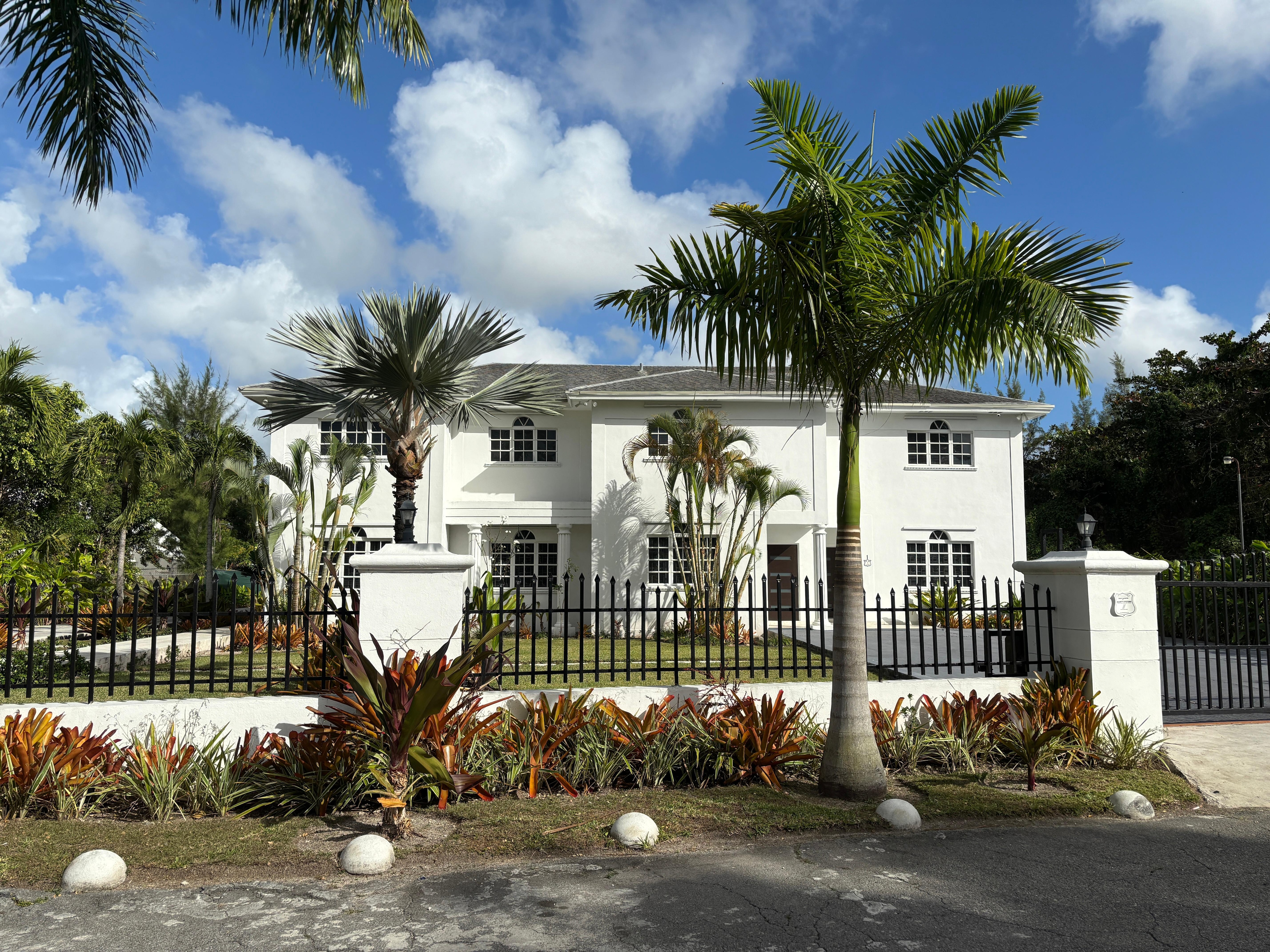 Front of the building