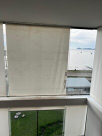 Missing window covering