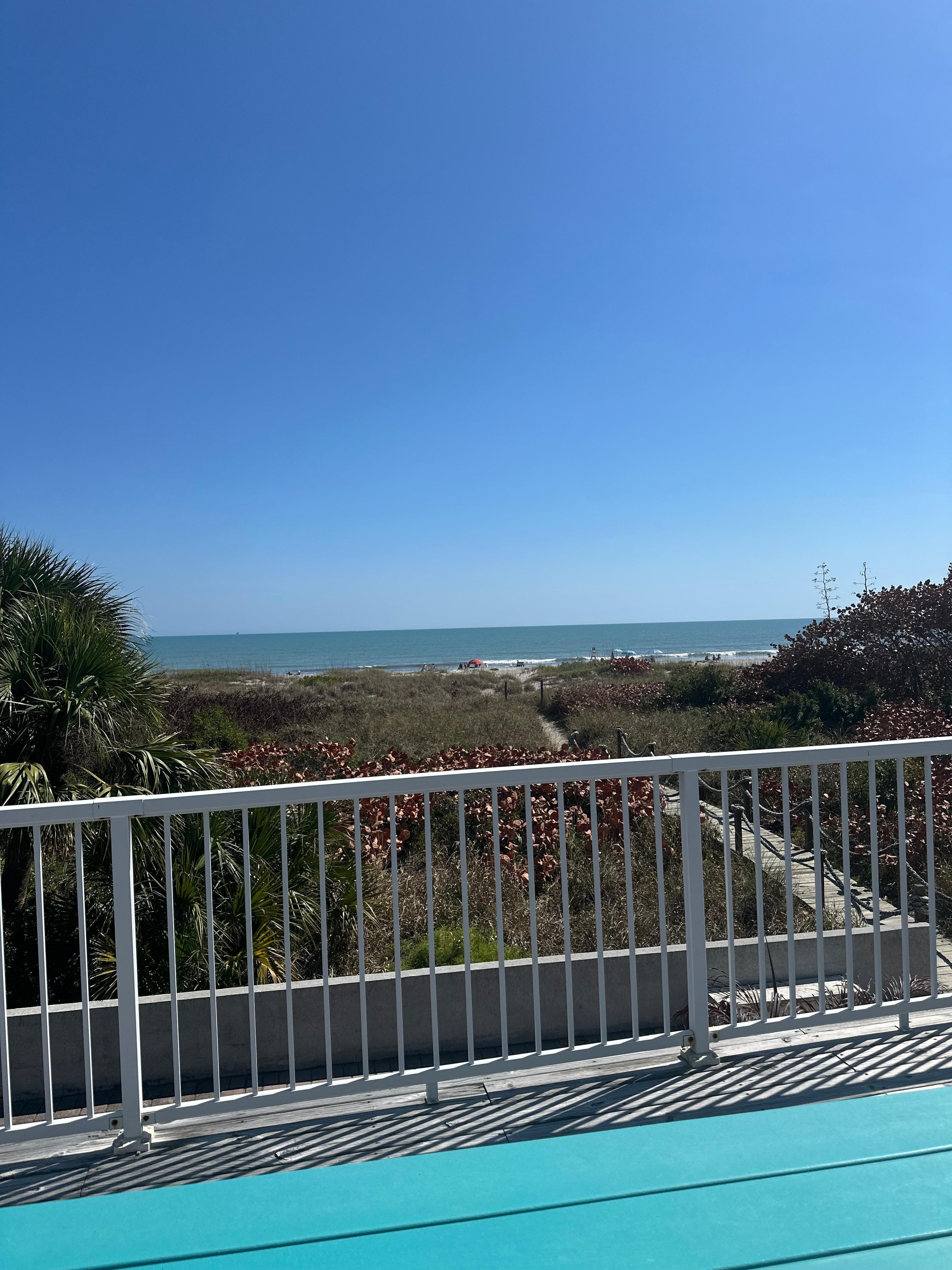 2nd floor balcony view