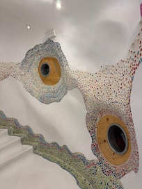 Staircase inside the hotel