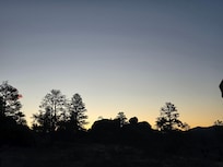 Sunrise from the property