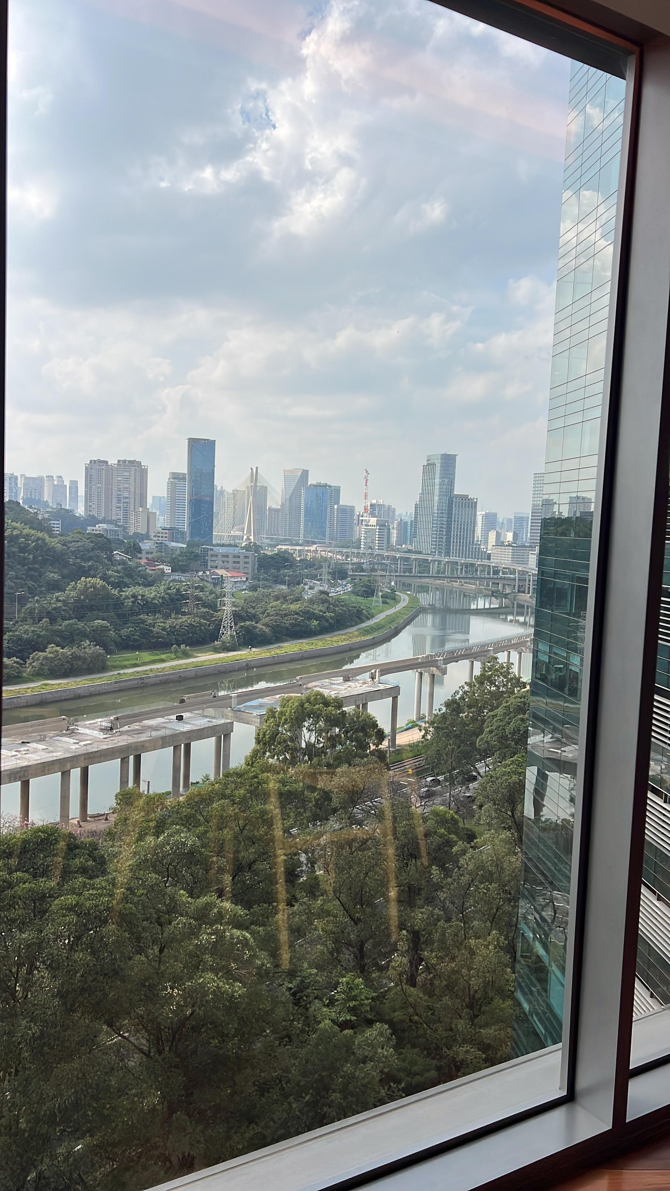 Vista da suíte