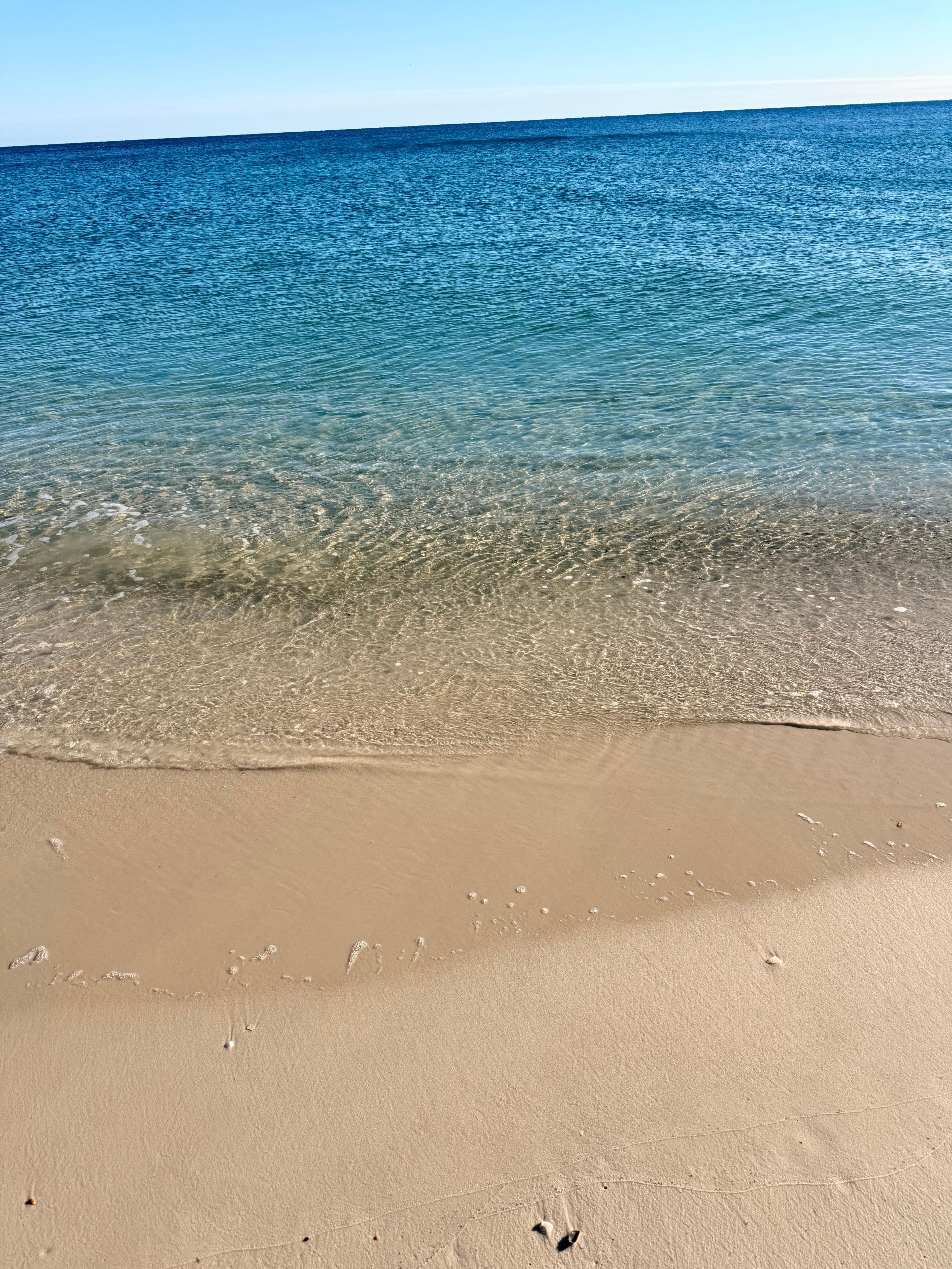 Blue and Emerald waters 