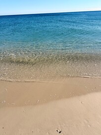 Blue and Emerald waters