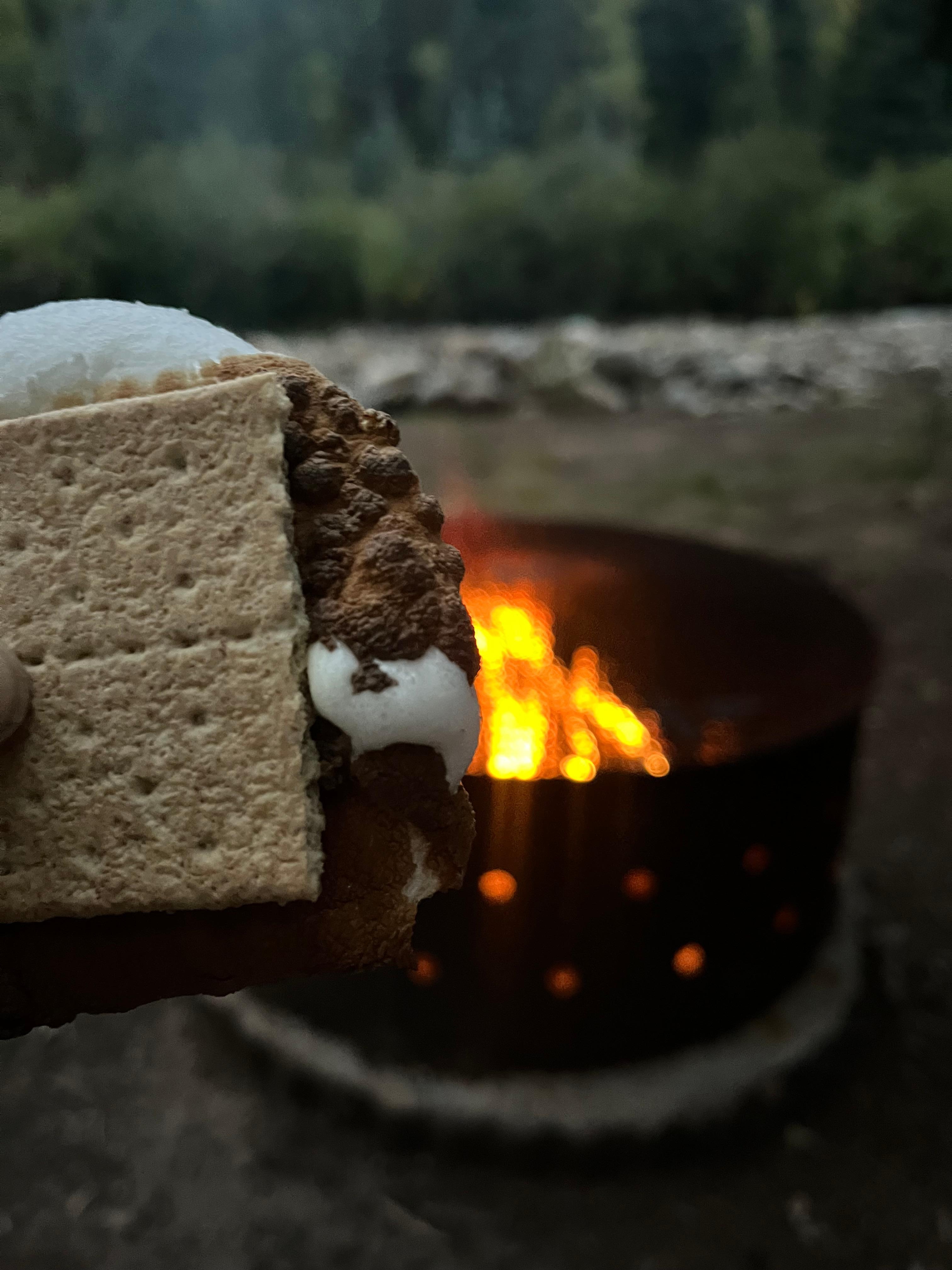 S’mores every night! 