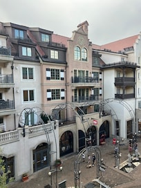 View from the balcony
