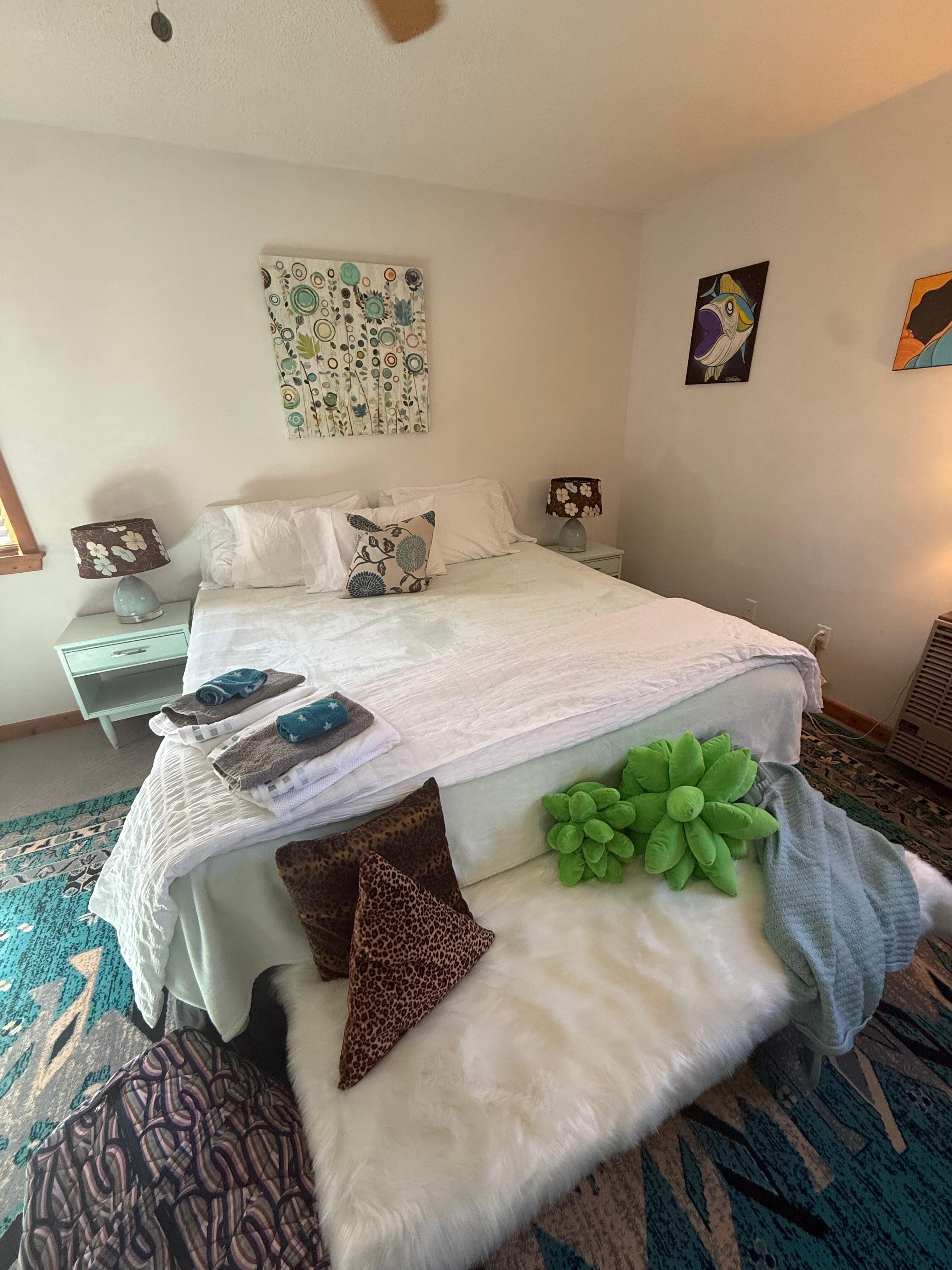 King bed so comfortable 