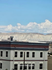 View from my 4th floor room at the Tru