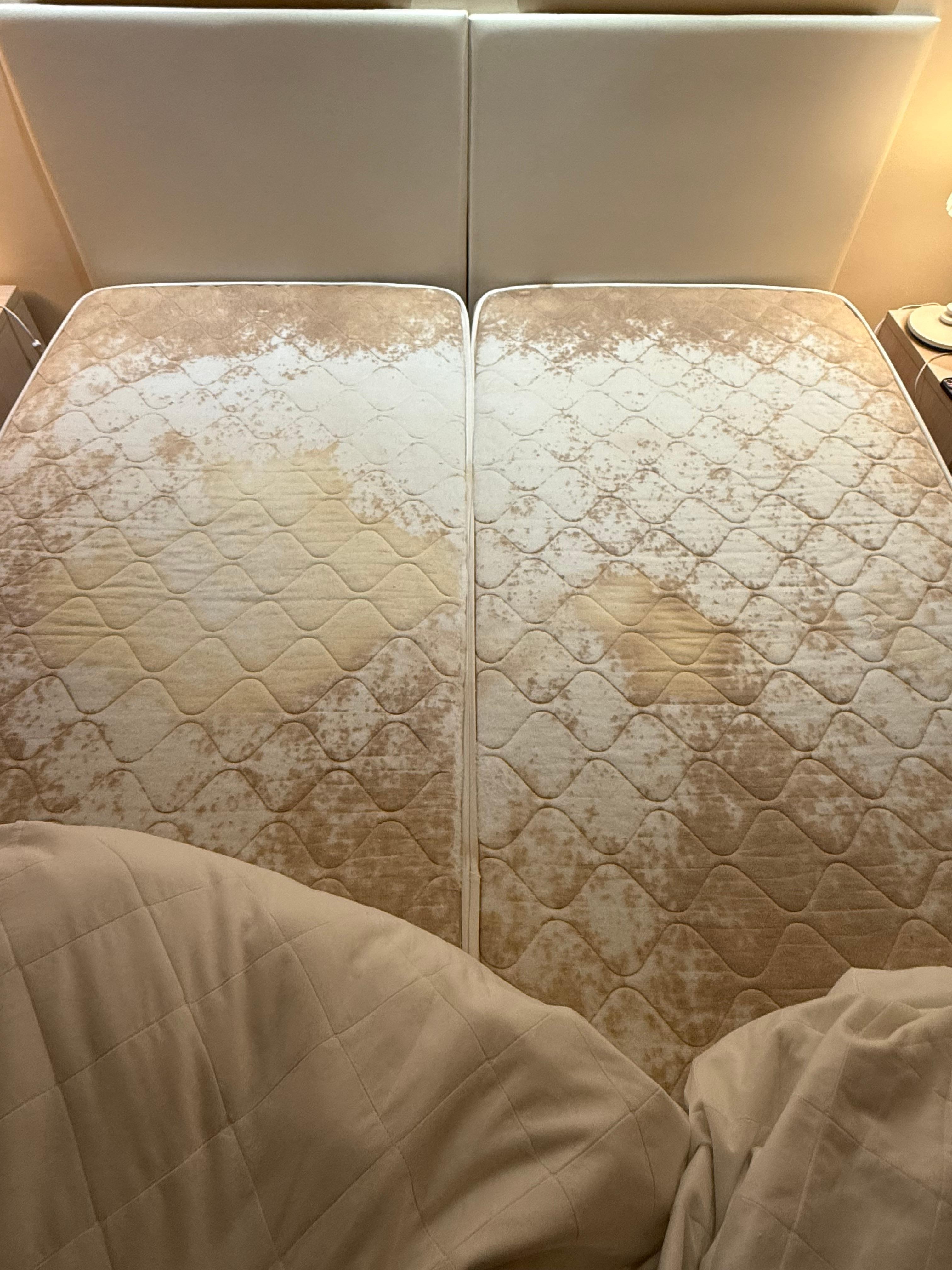 Stained mattress 