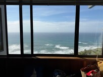 View from the kitchen while you're cooking. The ocean sounds, ahhhhhh