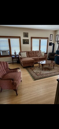 Nicely furnished living room.
