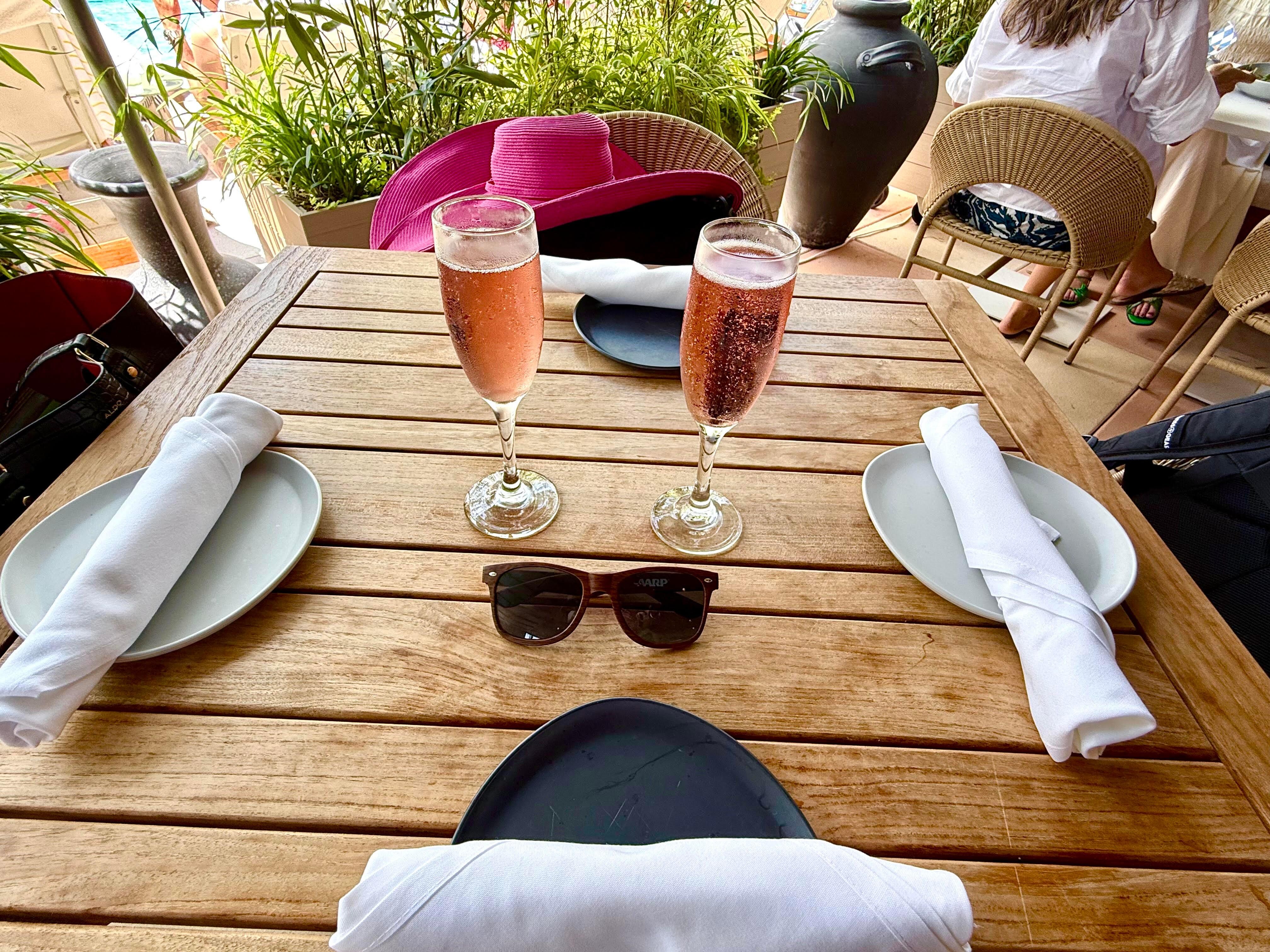 Welcome glass of Prosecco at check-in!