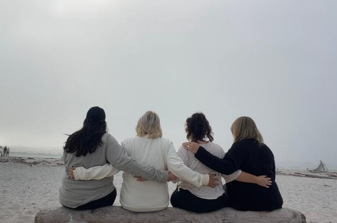 Carmel beach just a short walk from the inn