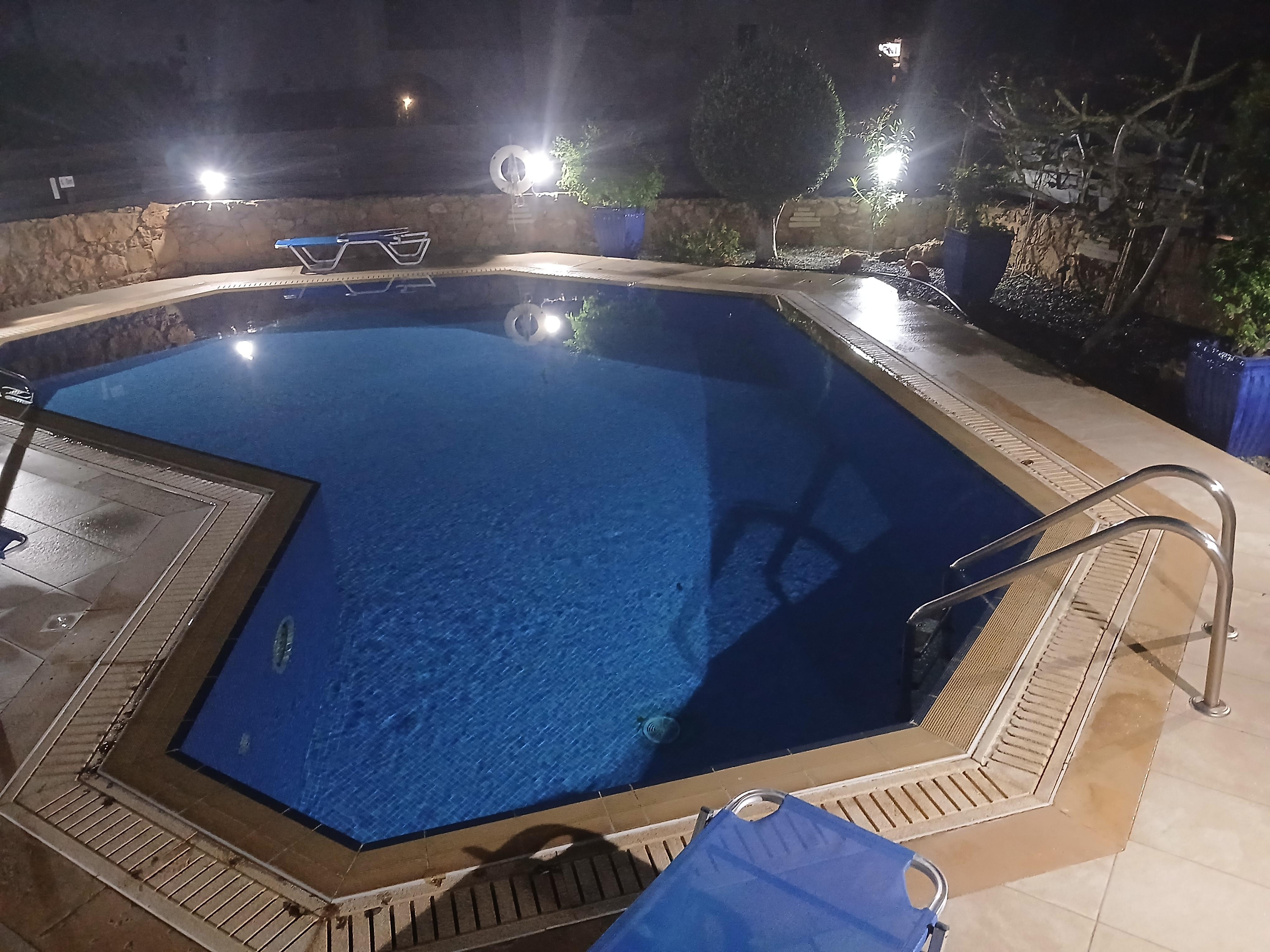 Lovely to look out at in the evening while it was too cold or wet to sit outside. 