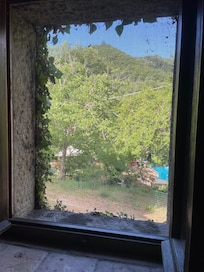 Blick aus dem Schlafzimmer