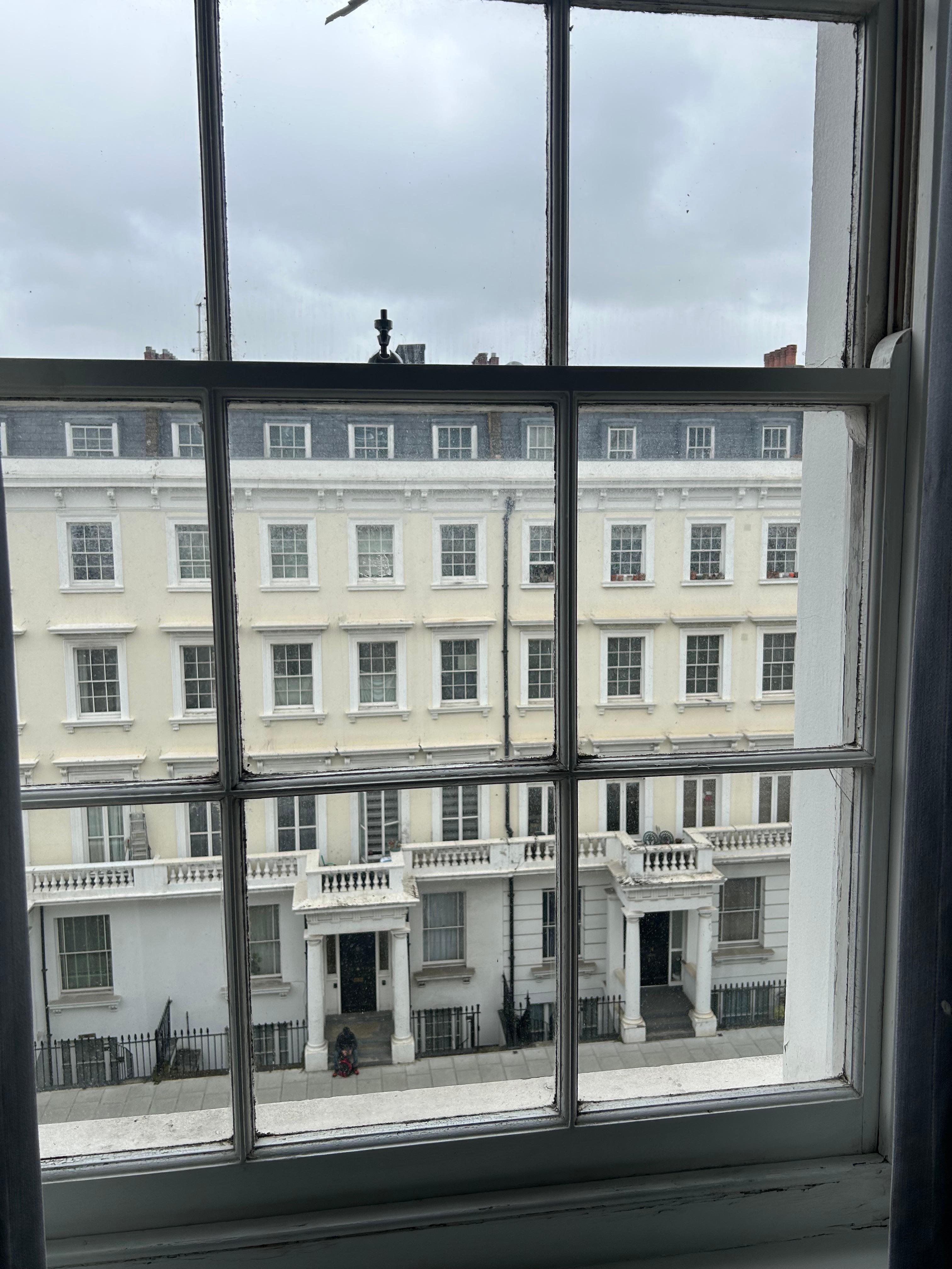 udsigten fra vores værelse.