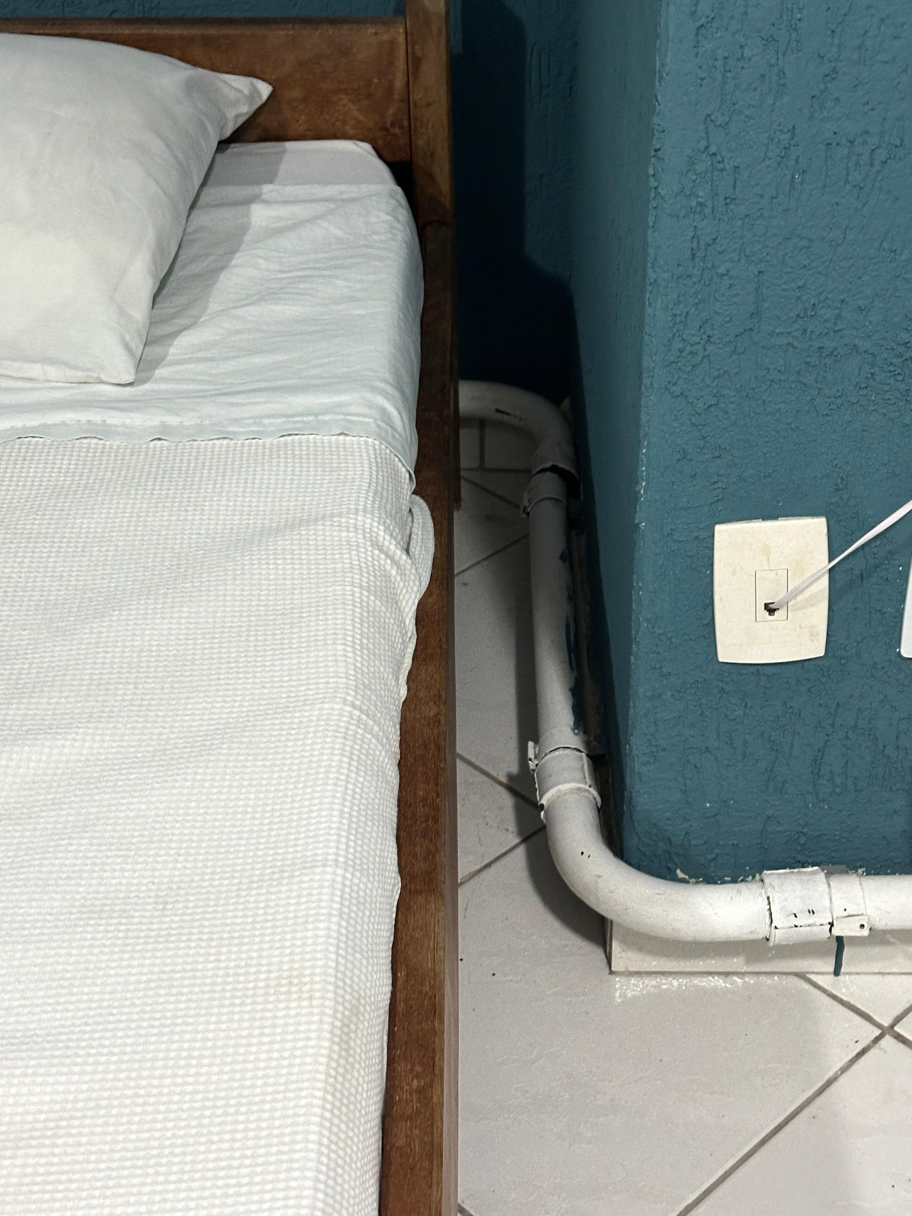 right next to my bed