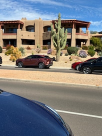 One of the residences visible from the park.