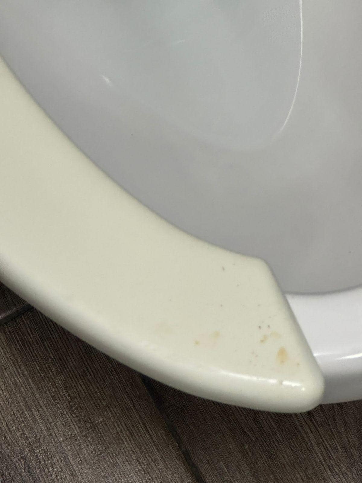 Mancha en los baños