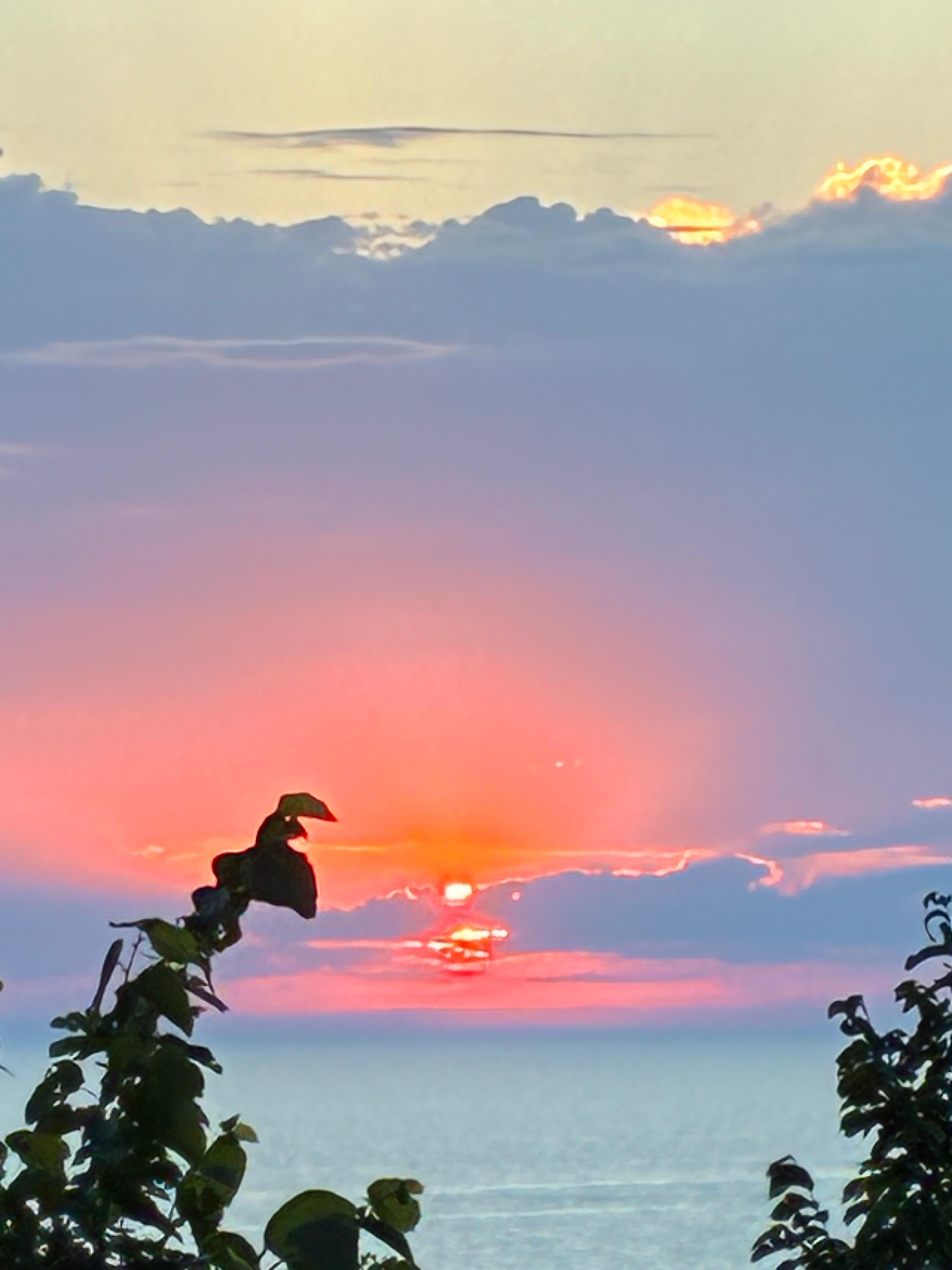 Sunsets were amazing