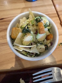 Supposed Caesar salad that had no romaine lettuce