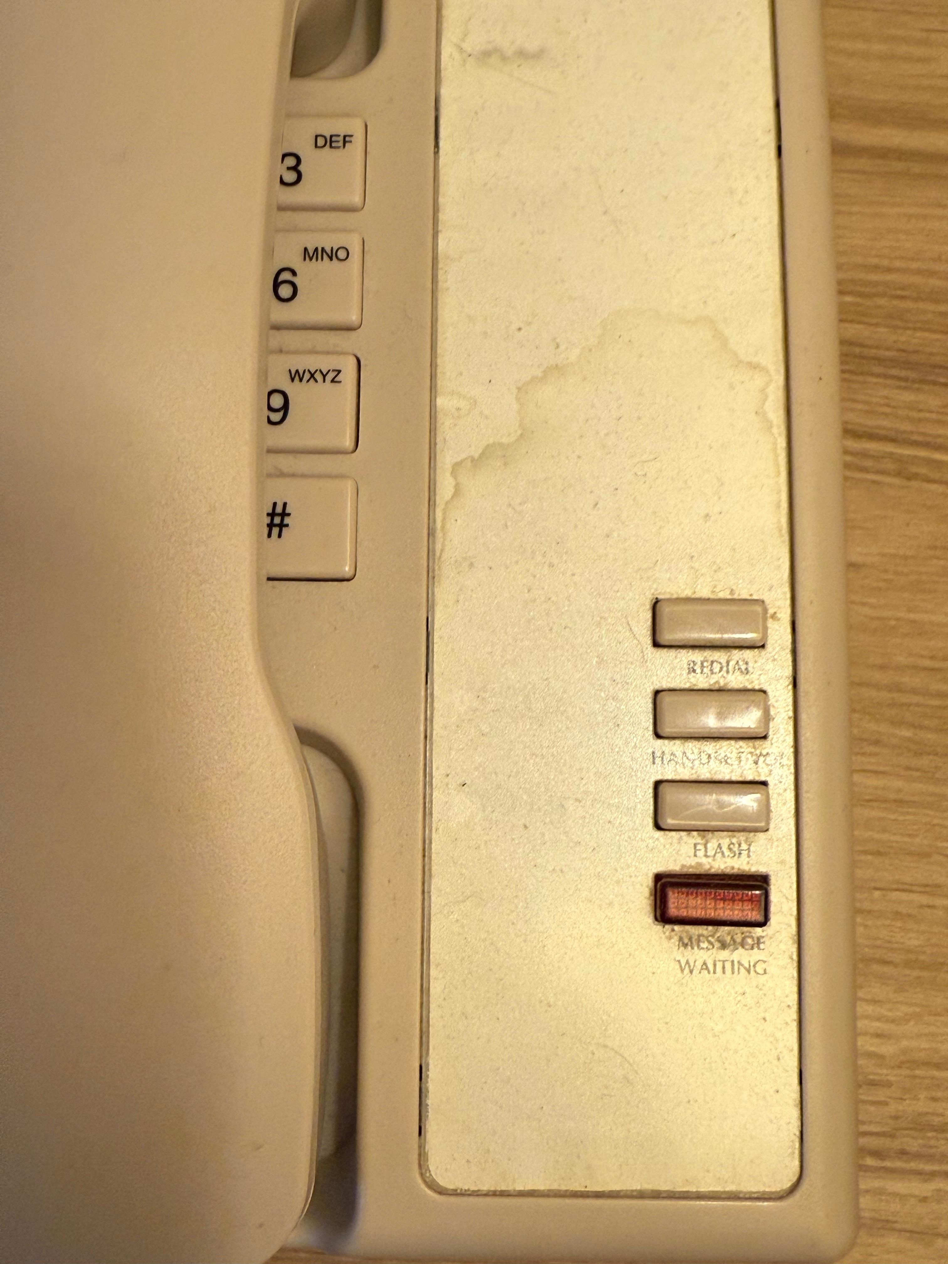 Disgusting dirty phone